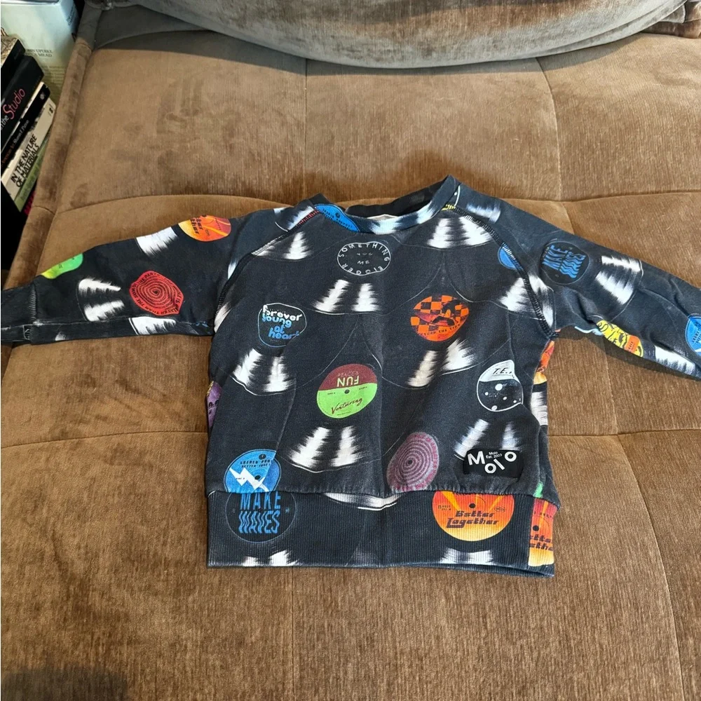 2 Molo sweatshirts - graffiti and records (price is for both) - Picture 4 of 7